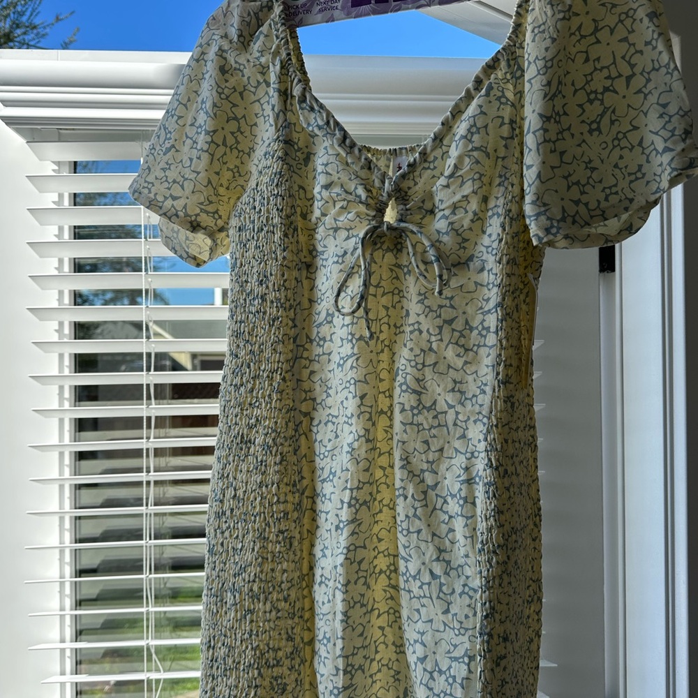 NWT Floral Puff Sleeve Dress from RVCA